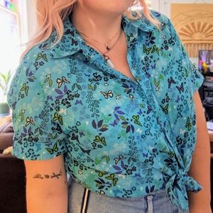 Vintage Butterfly Top